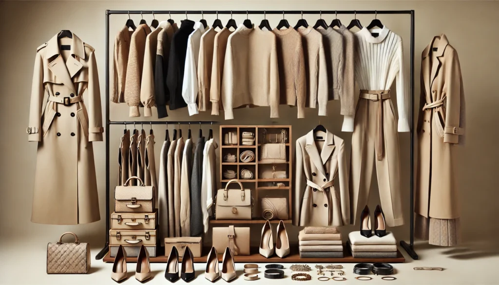 Luxury capsule wardrobe